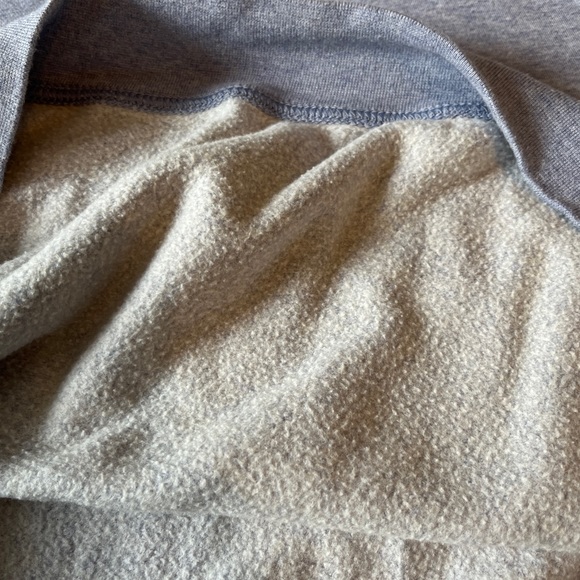 NIKE womens funnel neck hoodie. size-L . color - grayish/blue - Picture 3 of 7